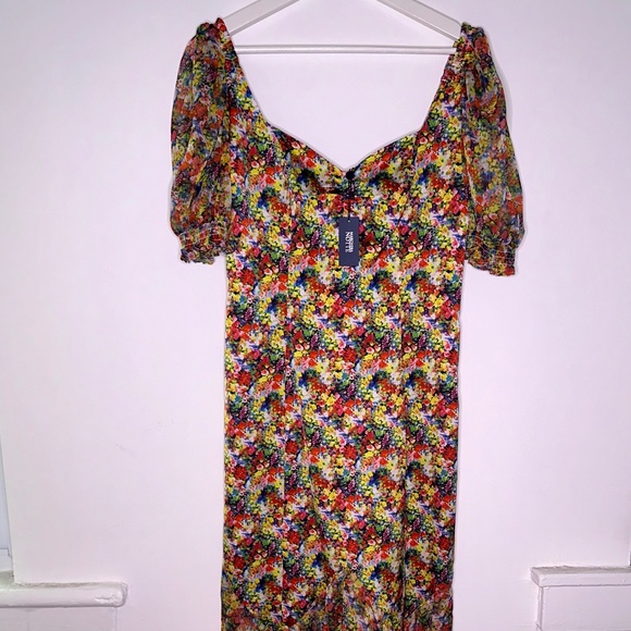 Marchesa Notte Sweetheart Neckline Hi-lo Dress - Picture 1 of 5